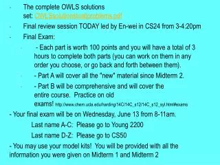 The complete OWLS solutions set: OWLSsolutionstoallproblems.pdf