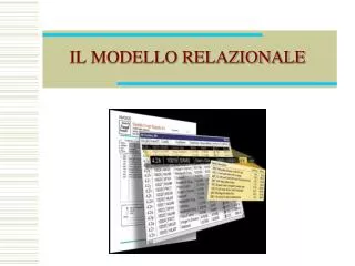 il modello relazionale