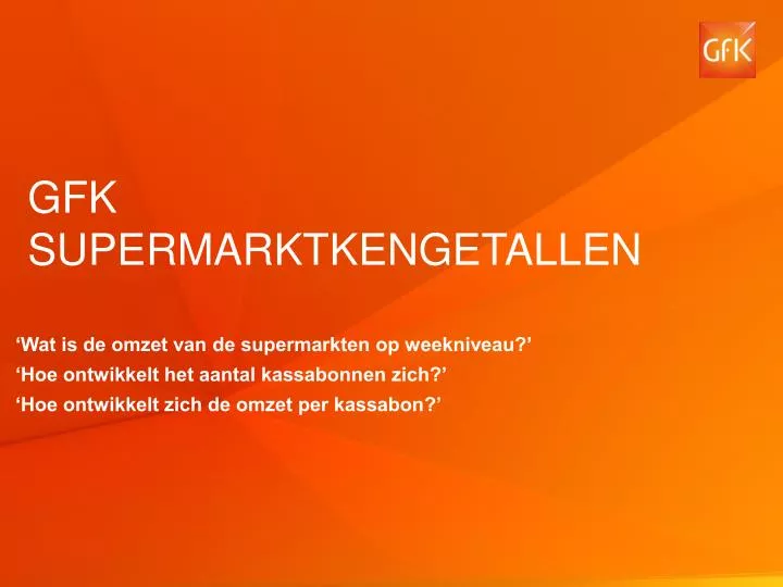 gfk supermarktkengetallen