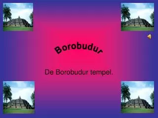 de borobudur tempel