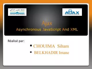 ajax a synchronous j avascript a nd x ml