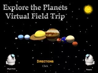 Explore the Planets Virtual Field Trip