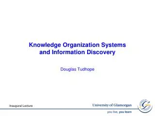 Knowledge Organization Systems and Information Discovery