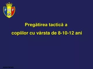 preg tirea tactic a copiilor cu v rsta de 8 10 12 ani