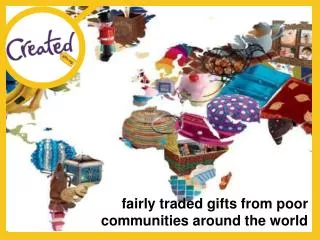 fairly traded gifts from poor communities around the world