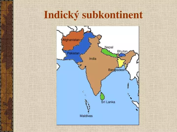 indick subkontinent