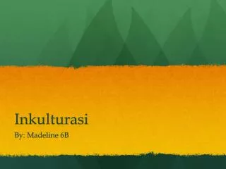 inkulturasi