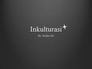 inkulturasi