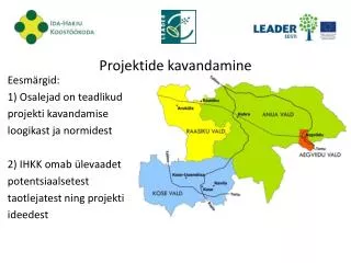 projektide kavandamine