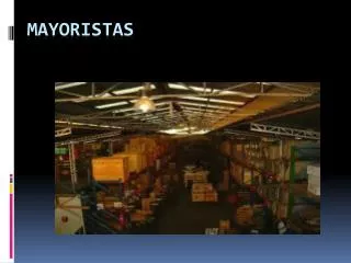mayoristas