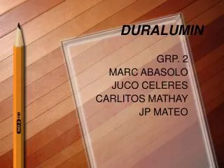 DURALUMIN