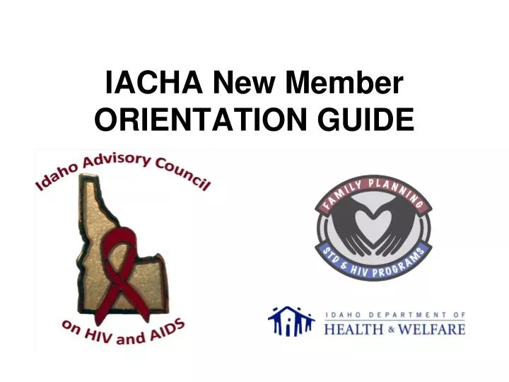 iacha new member orientation guide