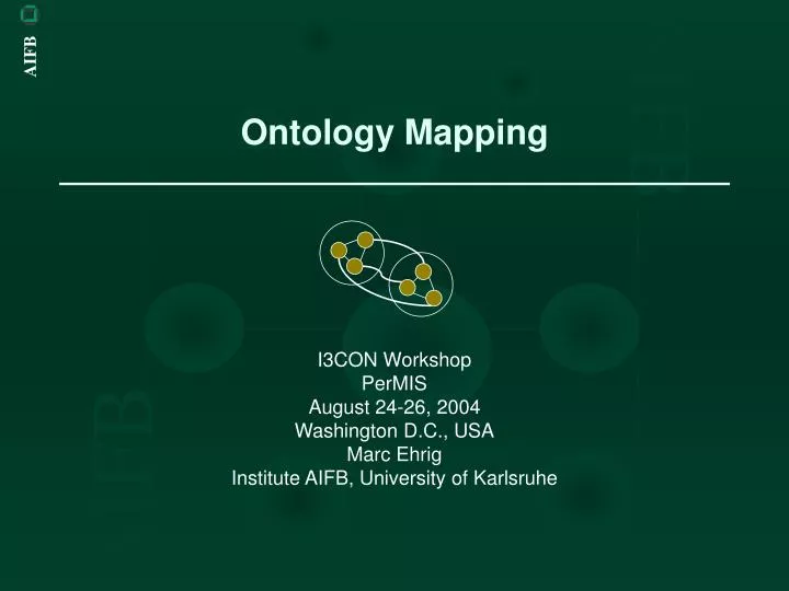 ontology mapping