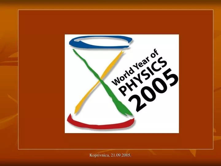 2005 svjetska godina fizike