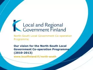 North-South Local Government Co-operation Programme