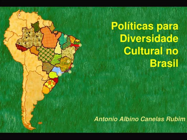 pol ticas para diversidade cultural no brasil