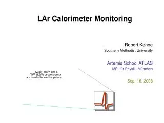LAr Calorimeter Monitoring