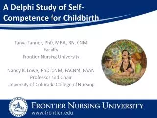 A Delphi Study of Self-Competence for Childbirth