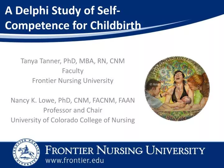 a delphi study of self competence for childbirth
