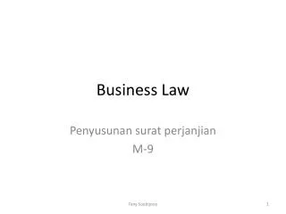 business law