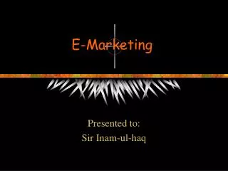 E-Marketing