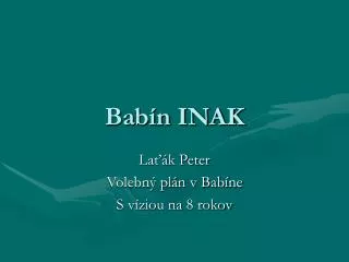 bab n inak