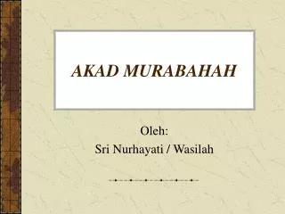 akad mu rabahah