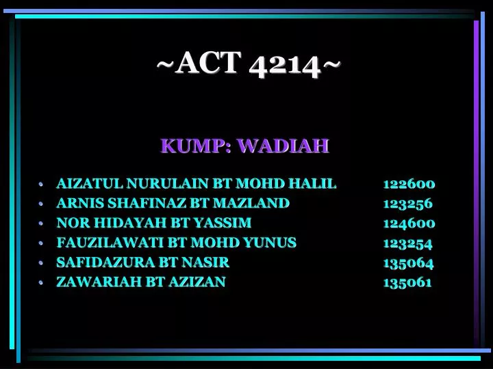 kump wadiah