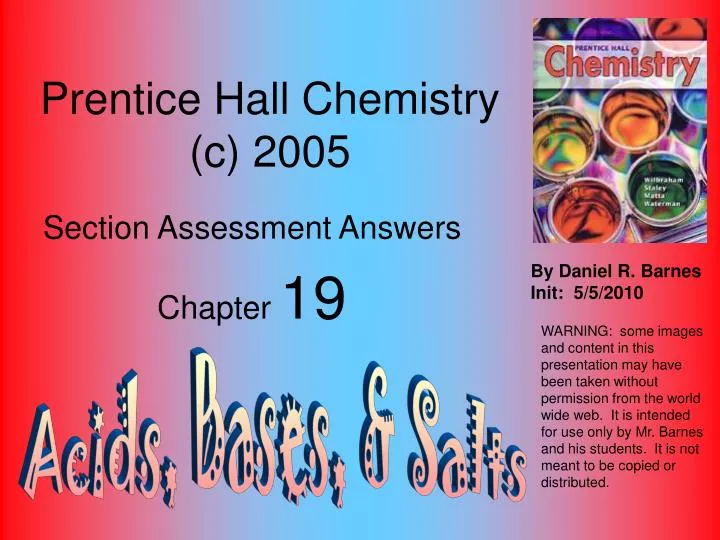 prentice hall chemistry c 2005