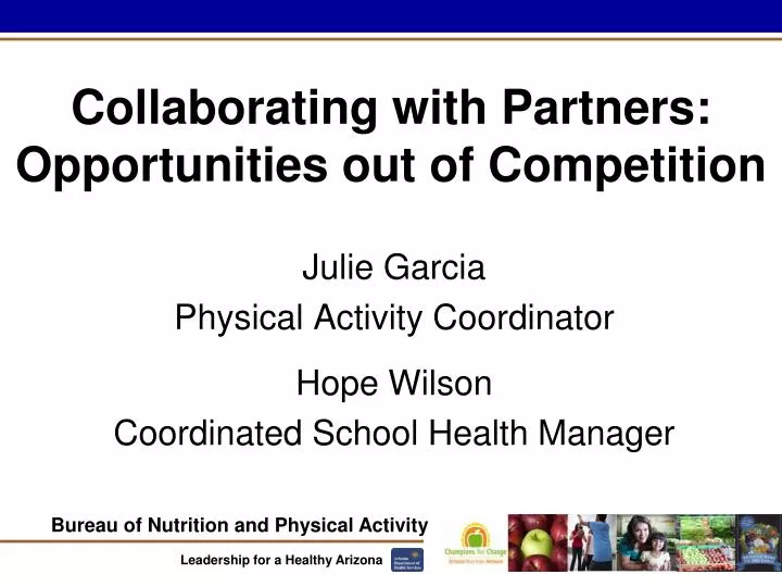 collaborating with partners opportunities out of competition
