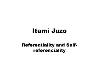 Itami Juzo