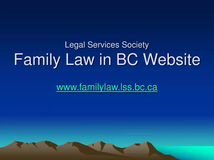 legal services society family law in bc website