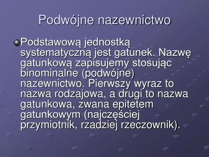 podw jne nazewnictwo