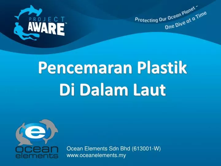 pencemaran plastik di dalam laut