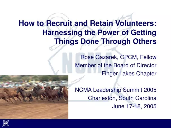 how to recruit and retain volunteers harnessing the power of getting things done through others