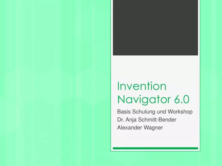 invention navigator 6 0
