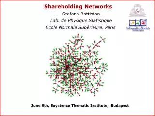 Shareholding Networks Stefano Battiston