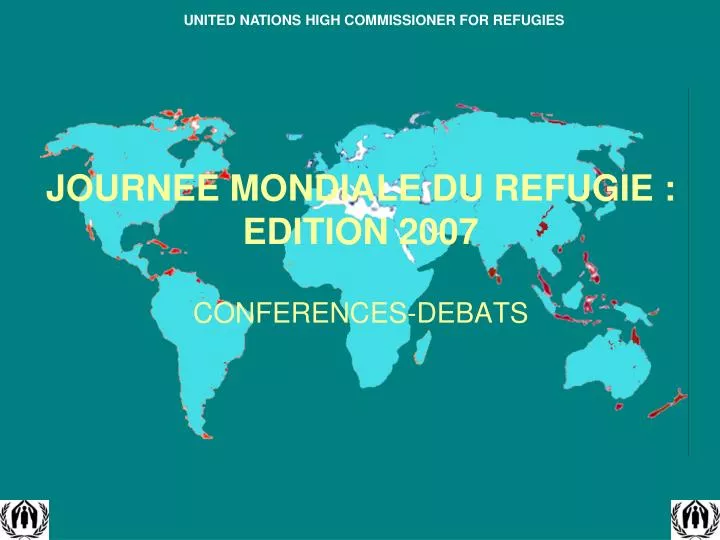 journee mondiale du refugie edition 2007 conferences debats