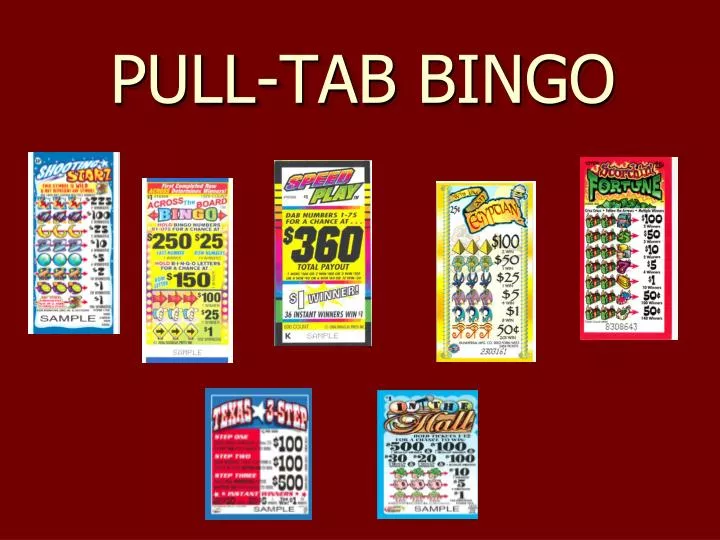 pull tab bingo