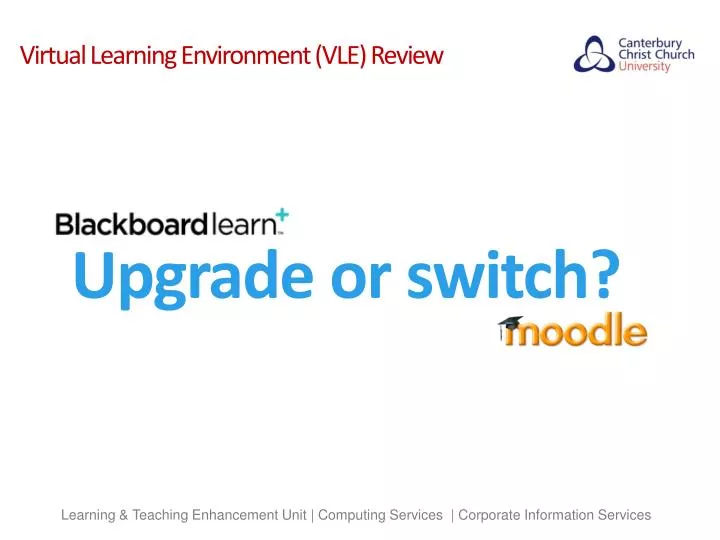 virtual learning environment vle review