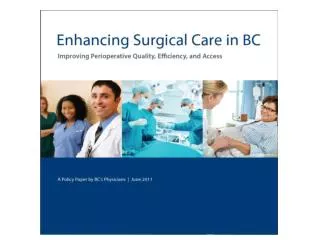 Enhancing Surgical Care in BC