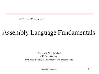 4345 Assembly Language