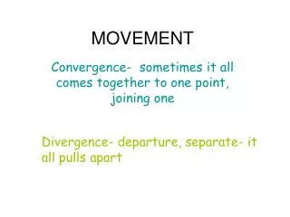 movement