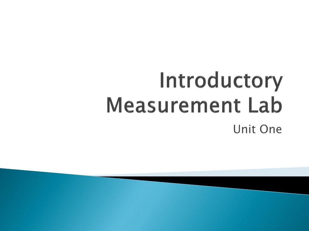 PPT - Measurement Lab Activities for Introductory Science PowerPoint ...