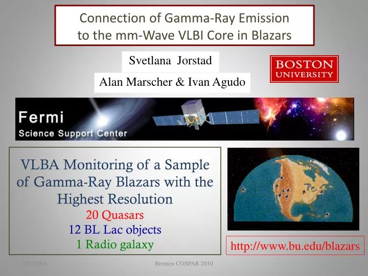 connection of gamma ray emission to the mm wave vlbi core in blazars
