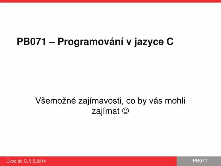 pb 071 programov n v jazyce c