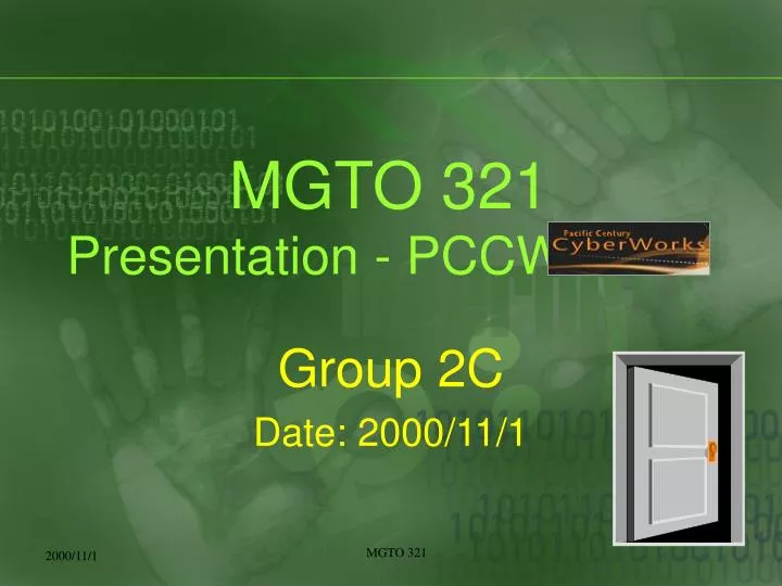 mgto 321 presentation pccw