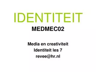 identiteit medmec02