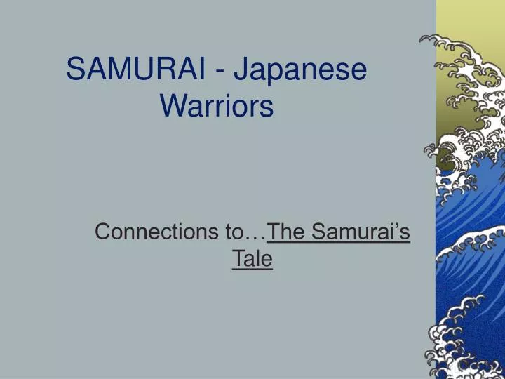 samurai japanese warriors