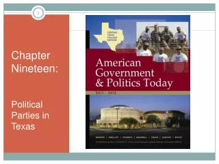 Chapter Nineteen: Political Parties in Texas